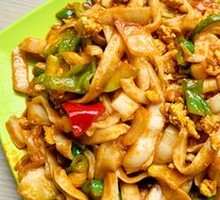 Egg Fried Knife-Cut Noodles