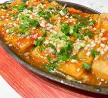 Sizzling Tofu with Sauce