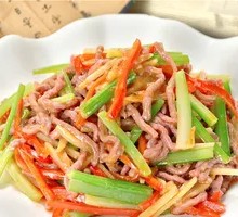 Pickled Vegetable and Pork Strips