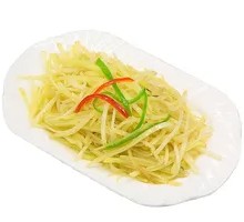 Sliced Potatoes with Green Pepper