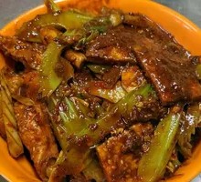 Crab Cake Stir-Fried Naan