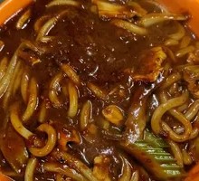 Sauce-Flavored Handmade Noodles