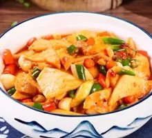 Spicy Pot-Braised Tofu