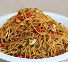Fried Rice Noodles with Egg