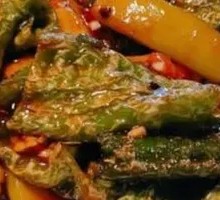 虎皮辣子烧茄子