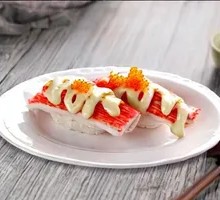 Grilled Crab Stick Sushi Hand Roll