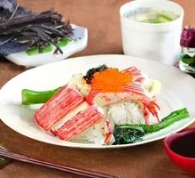 Grilled Crab Stick Rice