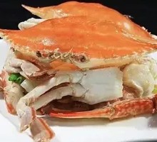 Scallion and Ginger Steamed Swimming Crab