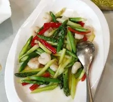 Asparagus with Shrimp