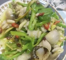 Green Pepper Fish Slices