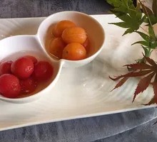 Plum and Rock Sugar Cherry Tomatoes