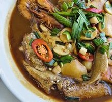 Braised Mixed Sea Fish