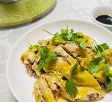 Braised Chicken in White Sauce