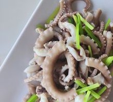 Steamed Octopus