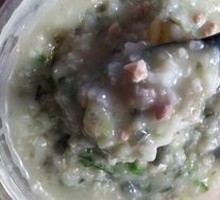 Century Egg and Pork Porridge