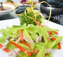 Celery and Shredded Pork