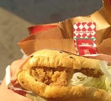 Spicy Chicken Leg Burger