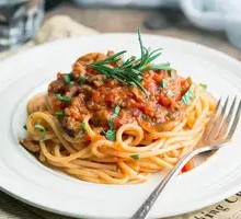 Tomato Meat Sauce Pasta
