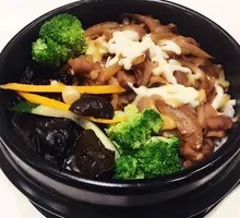 Cheese Beef Teriyaki Rice