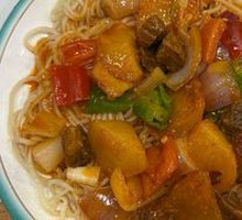 Beef and Potato Noodles