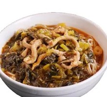 Pickled Cabbage and Pork Noodles