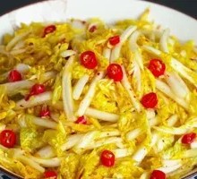 Cold-Mixed Baby Bok Choy