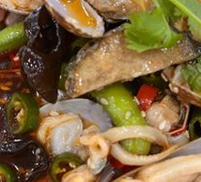 Mixed Seafood in Sauce