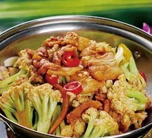 Spicy Stir-Fried Organic Cauliflower