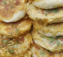 Green Pepper Egg Pancake