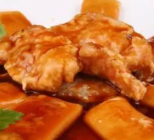 Stewed Pork Ribs with Rice Cake