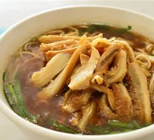 Beef Tripe and Rice Cracker Soup
