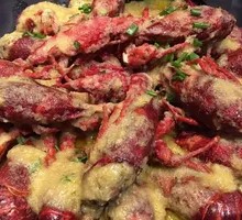 Golden Soup Garlic Crawfish