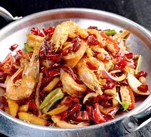 Dry Pot Stir-fried Shrimp
