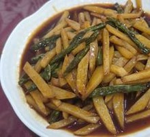 Drumstick Bean and Potato Stir-fry