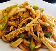 Steamed Lamb Tripe in White Sauce