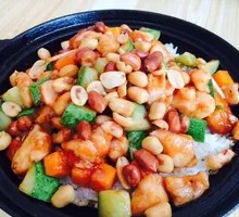 Kung Pao Chicken Baozi Rice