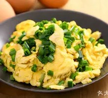 Scallion Stir-fried Local Eggs
