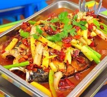Sichuan-Style Grilled Fish