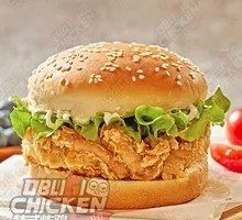 Spicy Chicken Leg Burger