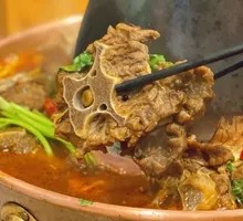 Goat Spine Hot Pot