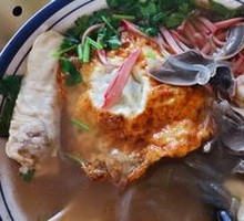 Duck Gizzard and Vermicelli Soup