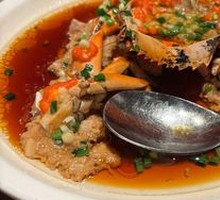 Steamed Crab with Minced Pork in Chaoshan Style