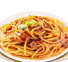 Pepper-Flavored Meat Sauce Pasta