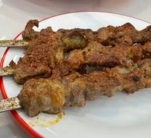 Two Lamb Skewers