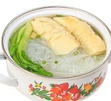 Tofu Skin Wrapped Vermicelli Soup