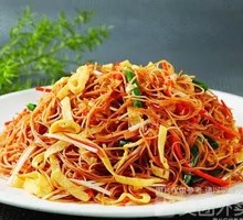 Wangzhongwang Ham Sausage Stir-Fried Fine Rice Noodles