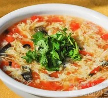 Shiitake Mushroom and Pork Stir-Fry Egg Drop Soup