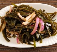 Thin seaweed strips