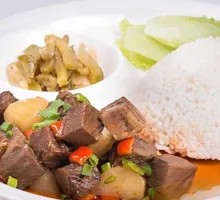 Braised Beef Brisket Rice