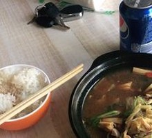 Stewed Chicken with Potatoes and Rice